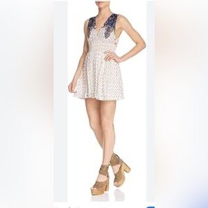 Free People Walking Through Dreams Mini Dress M